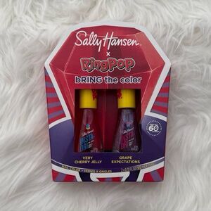 Sally Hansen x Ring Pop Very Cherry Jelly and Grape Expectations Nail Polish